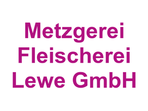 Metzgerei Fleischerei Lewe GmbH Logo
