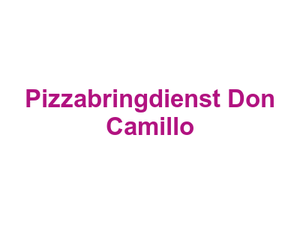 Pizzabringdienst Don Camillo Logo