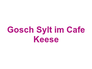 Gosch Sylt im Cafe Keese Logo