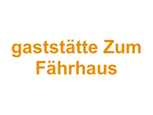 gaststätte Zum Fährhaus Logo