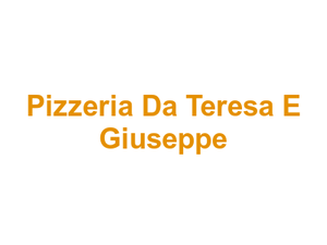 Pizzeria Da Teresa E Giuseppe Logo