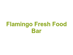 Flamingo Fresh Food Bar Logo