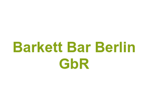 Barkett Bar Berlin GbR Logo