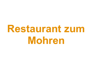 Restaurant zum Mohren Logo