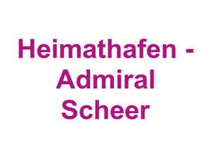 Heimathafen - Admiral Scheer Logo