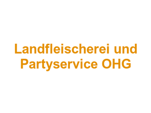 Metzgerei Brendel Landfleischerei und Partyservice OHG Logo
