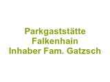 Parkgaststätte Falkenhain Inhaber Fam. Gatzsch Logo
