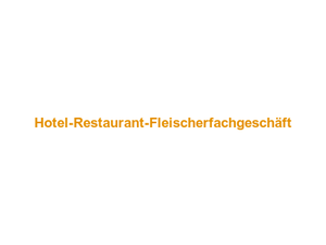 Combecher Hotel-Restaurant-Fleischerfachgeschäft Logo