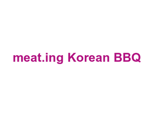 meat.ing Korean BBQ Logo