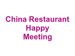 China Restaurant Happy Meeting Logo