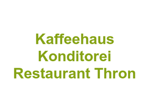 Kaffeehaus Konditorei Restaurant Thron Logo