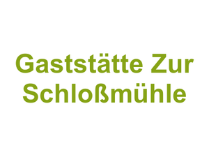 Gaststätte Zur Schloßmühle Logo
