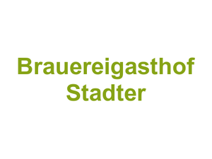 Brauereigasthof Stadter Logo