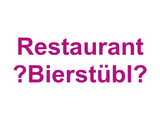 Restaurant „Bierstübl“ Logo