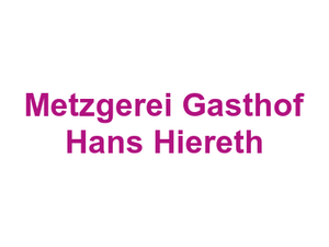 Metzgerei Gasthof  Hans Hiereth Logo
