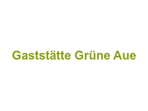 Gaststätte Grüne Aue Logo