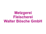 Metzgerei Fleischerei Walter Bösche GmbH Logo