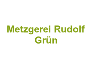 Metzgerei Rudolf Grün Logo