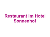 Restaurant im Hotel Sonnenhof Logo