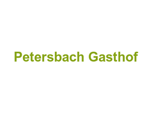 Petersbach Gasthof Logo