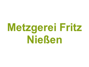 Metzgerei Fritz Nießen Logo