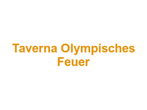 Taverna Olympisches Feuer Logo