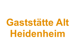 Gaststätte Alt Heidenheim Logo