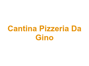 Cantina Pizzeria "Da Gino" Logo