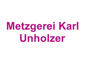 Metzgerei Karl Unholzer Logo