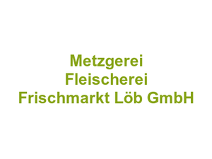 Metzgerei Fleischerei Frischmarkt Löb GmbH Logo
