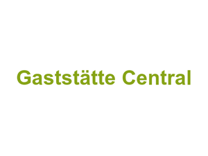 Gaststätte Central Logo