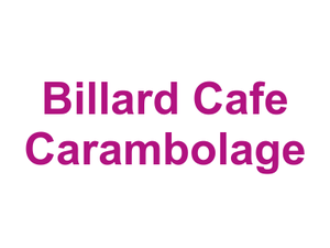 Billard Cafe Carambolage Logo