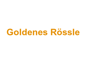 Goldenes Rössle Logo