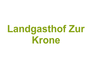 Landgasthof "Zur Krone" Logo