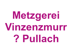 Metzgerei Vinzenzmurr  – Pullach Logo