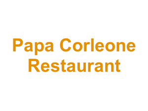 Papa Corleone Restaurant Logo