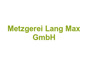 Metzgerei Lang Max GmbH Logo