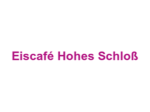 Eiscafé Hohes Schloß Logo