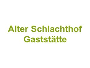 Alter Schlachthof Gaststätte Logo