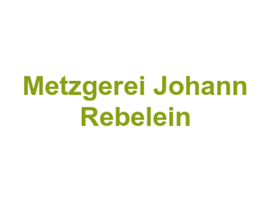 Metzgerei Johann Rebelein Logo