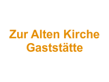 Zur Alten Kirche Gaststätte Logo