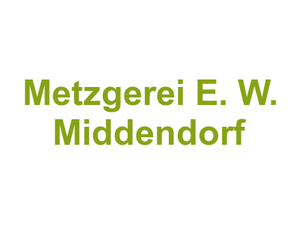 Metzgerei E. W. Middendorf Logo