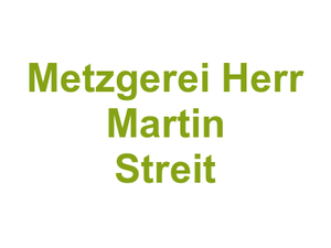 Metzgerei Herr Martin Streit Logo