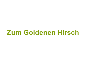 Zum Goldenen Hirsch Logo
