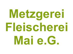 Metzgerei Fleischerei Mai e.G. Logo