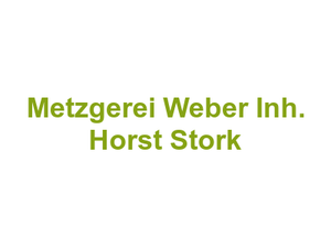 Metzgerei Weber Inh. Horst Stork Logo