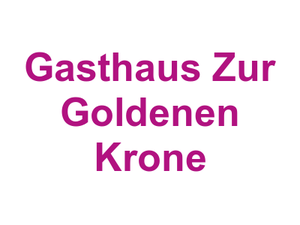 Gasthaus Zur Goldenen Krone Logo