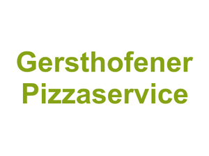 Gersthofener Pizzaservice Logo
