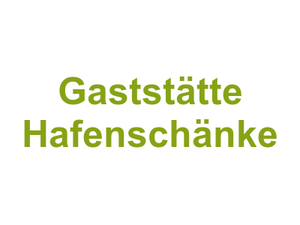 Gaststätte Hafenschänke Logo