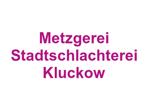 Metzgerei Stadtschlachterei Kluckow Logo